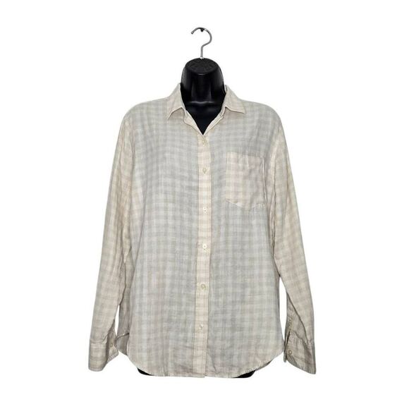 Everlane Button Down Shirt Size 6 Lightweight 100% Cotton Comfort - Picture 2 of 5